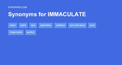 Opposite word for IMMACULATE > Synonyms & Antonyms.